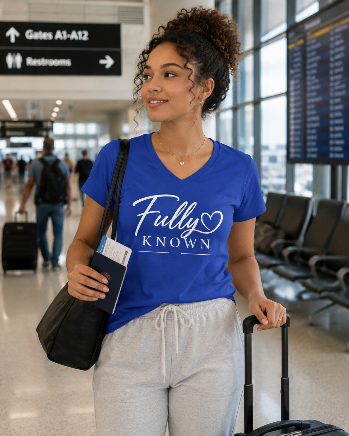 Fully Known V-Neck Tee | Signature Collection
