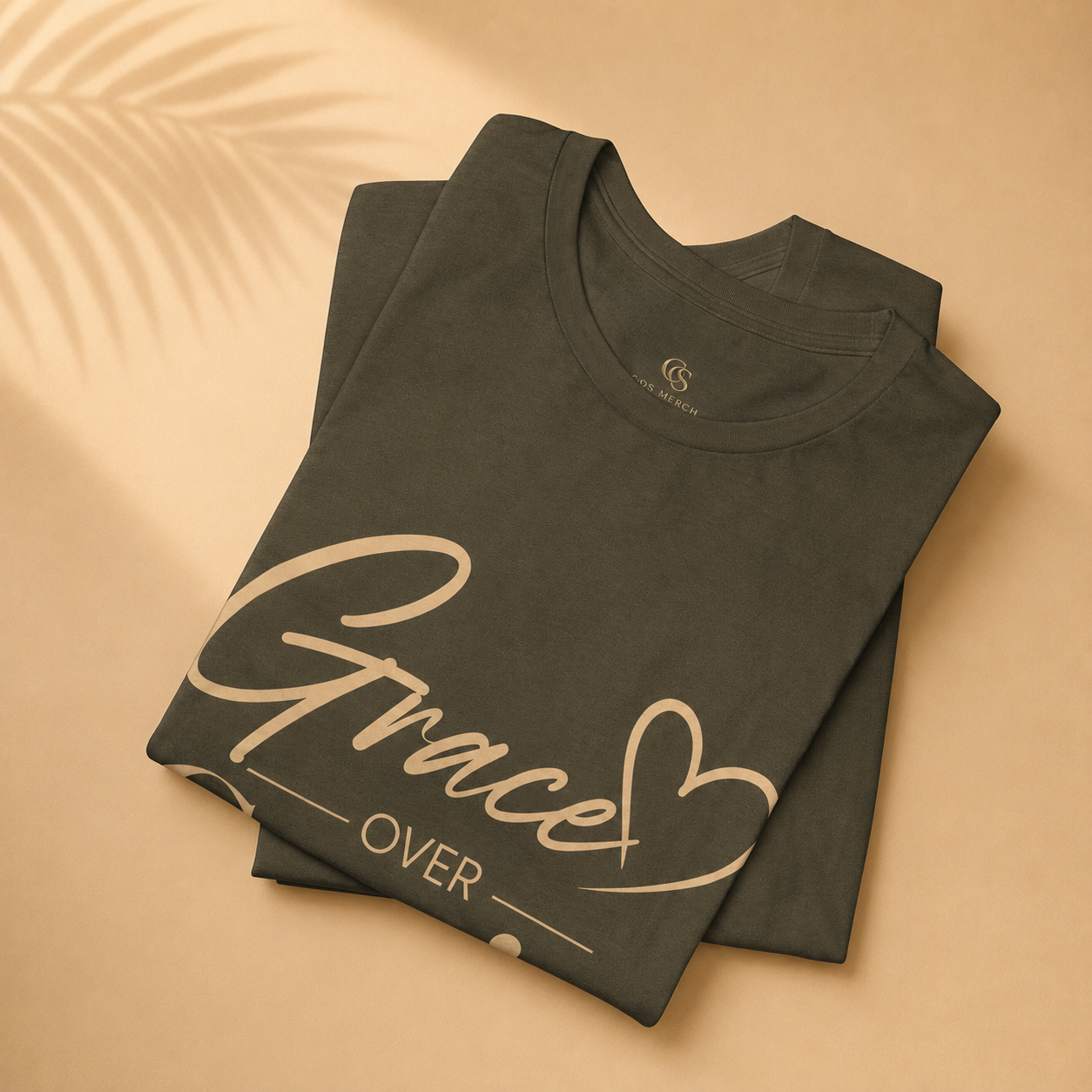 Grace Over Gossip Christian T-Shirt | Signature Collection