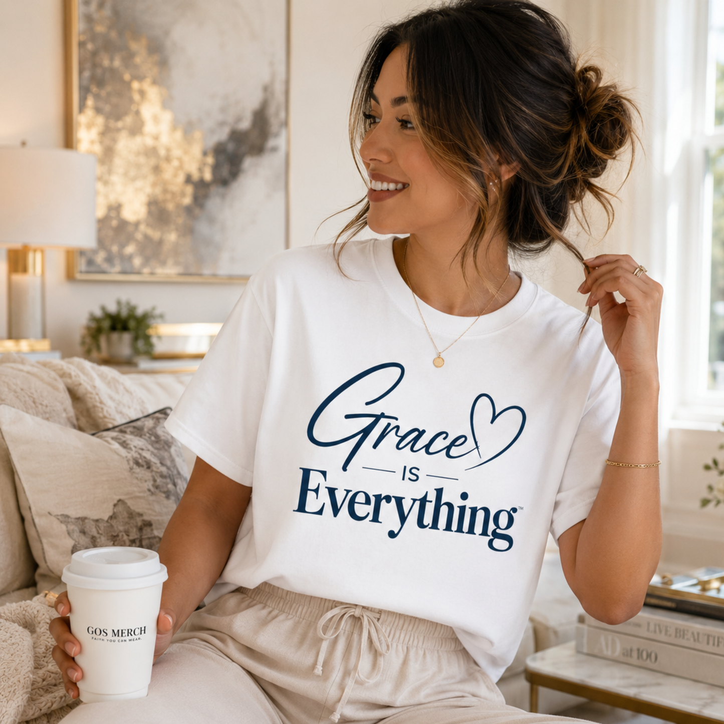 Grace Is Everything Christian T-Shirt | Signature Collection