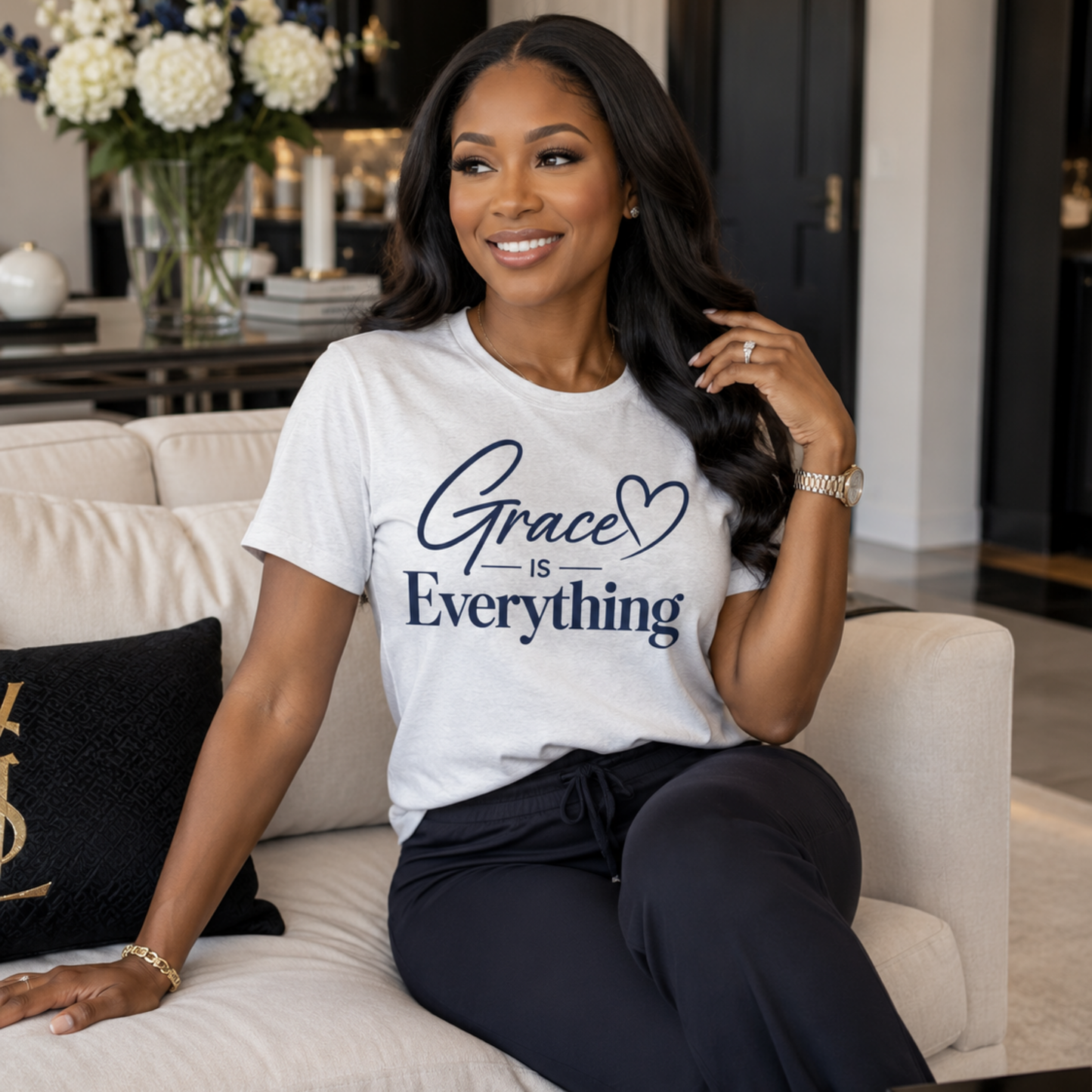 Grace Is Everything Christian T-Shirt | Signature Collection
