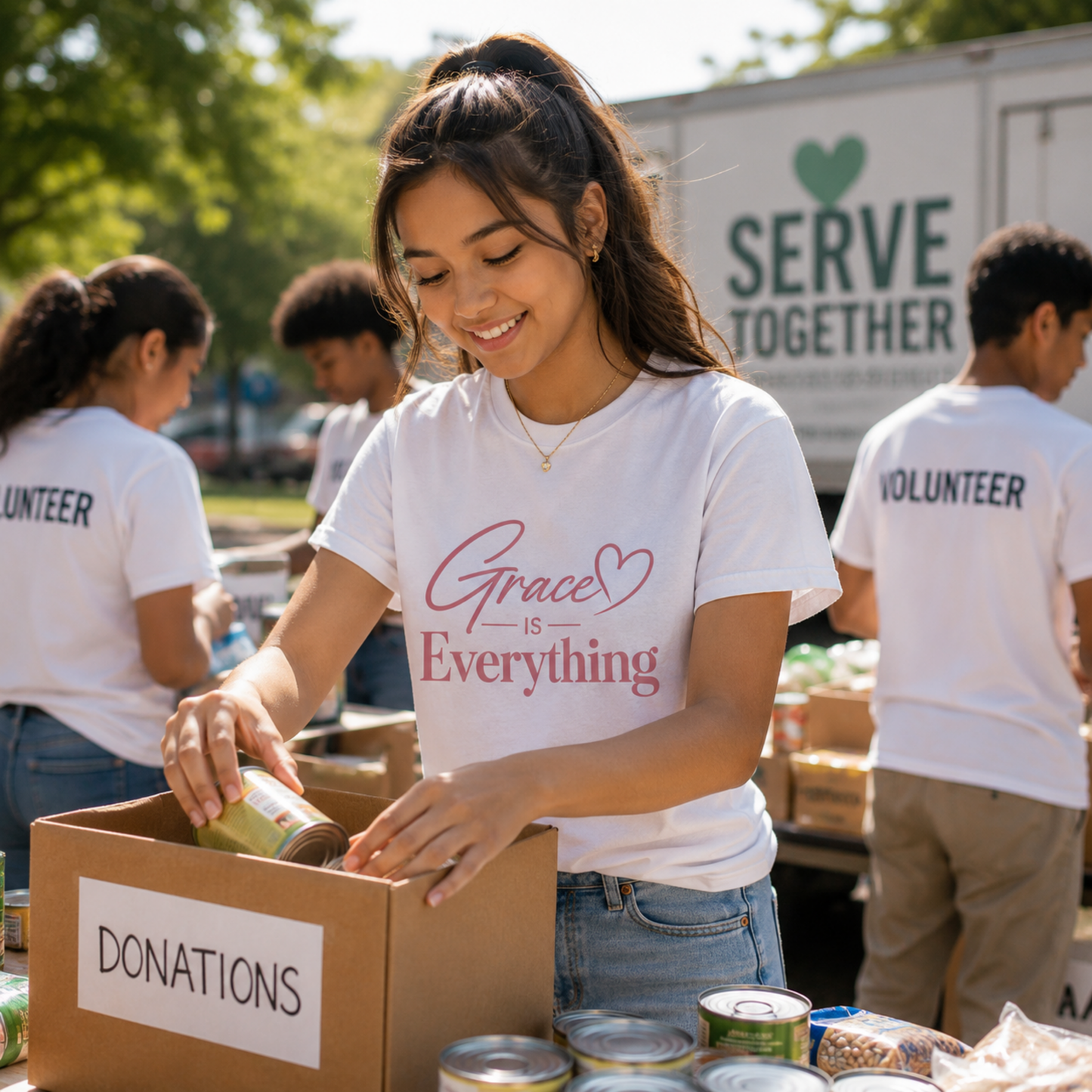 Grace Is Everything Christian T-Shirt | Signature Collection