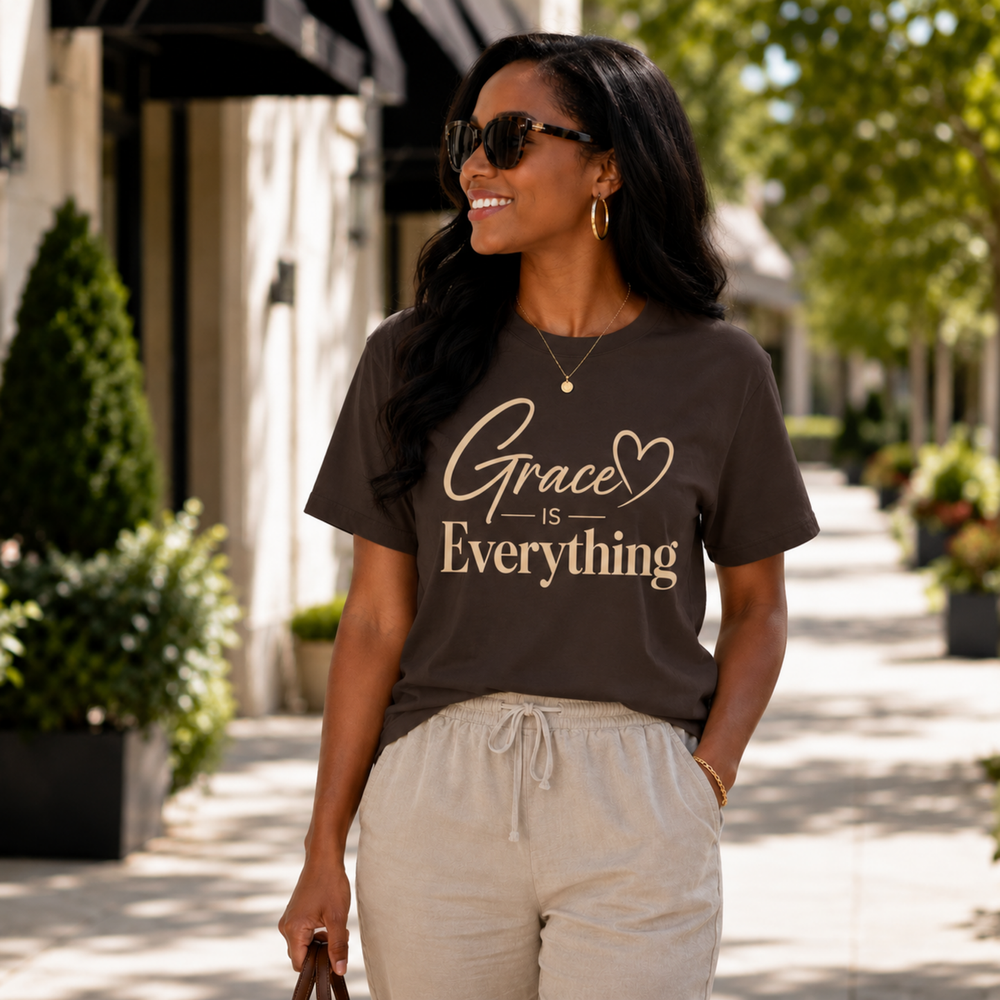 Grace Is Everything Christian T-Shirt | Signature Collection