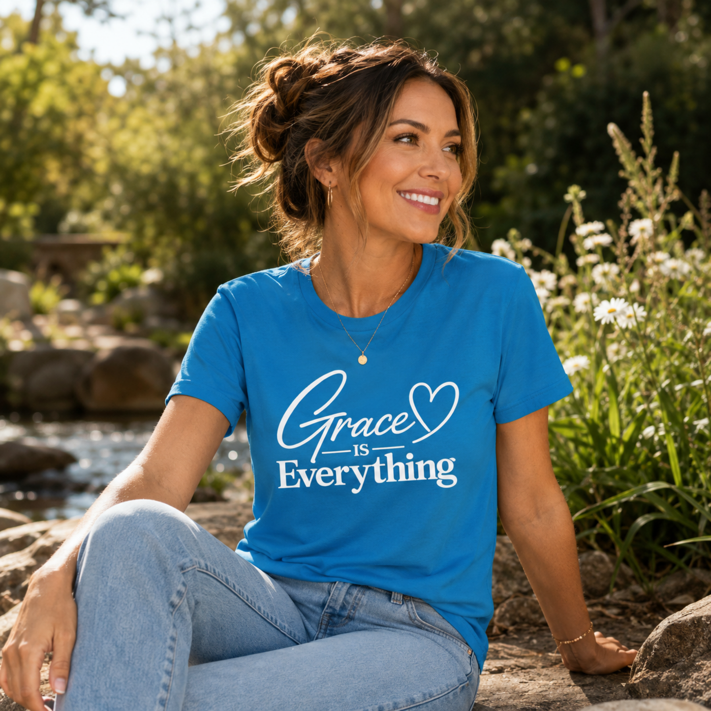 Grace Is Everything Christian T-Shirt | Signature Collection
