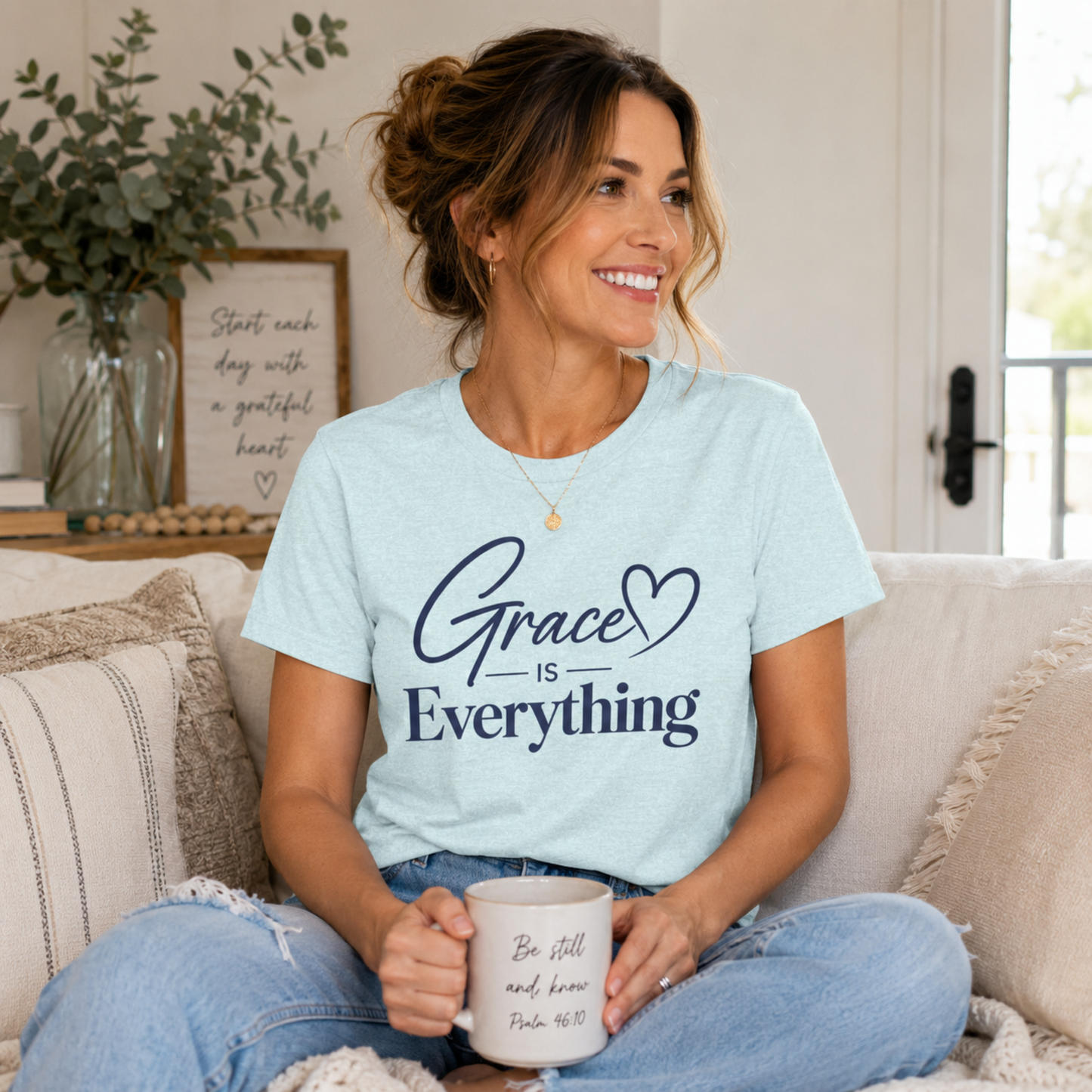 Grace Is Everything Christian T-Shirt | Signature Collection