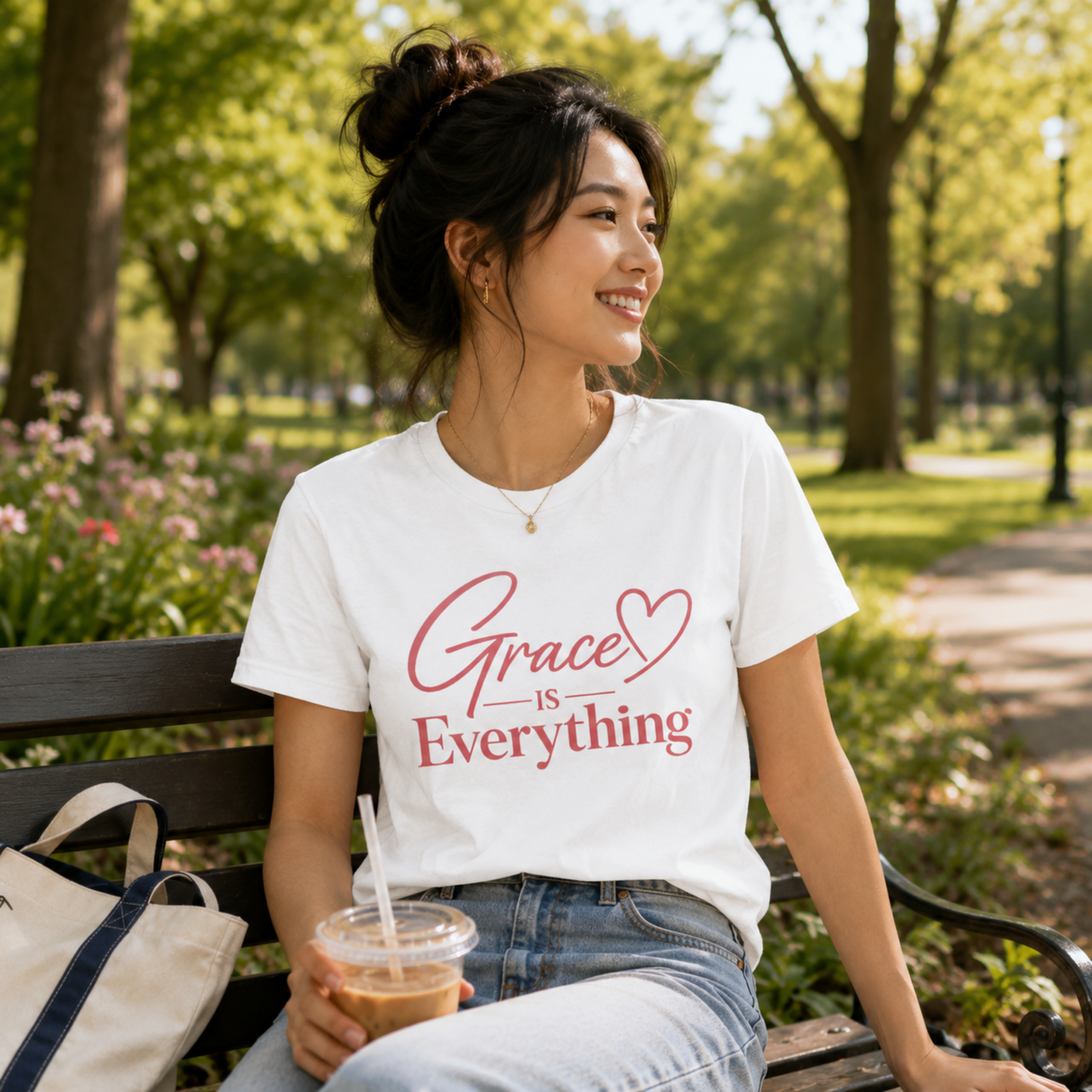 Grace Is Everything Christian T-Shirt | Signature Collection