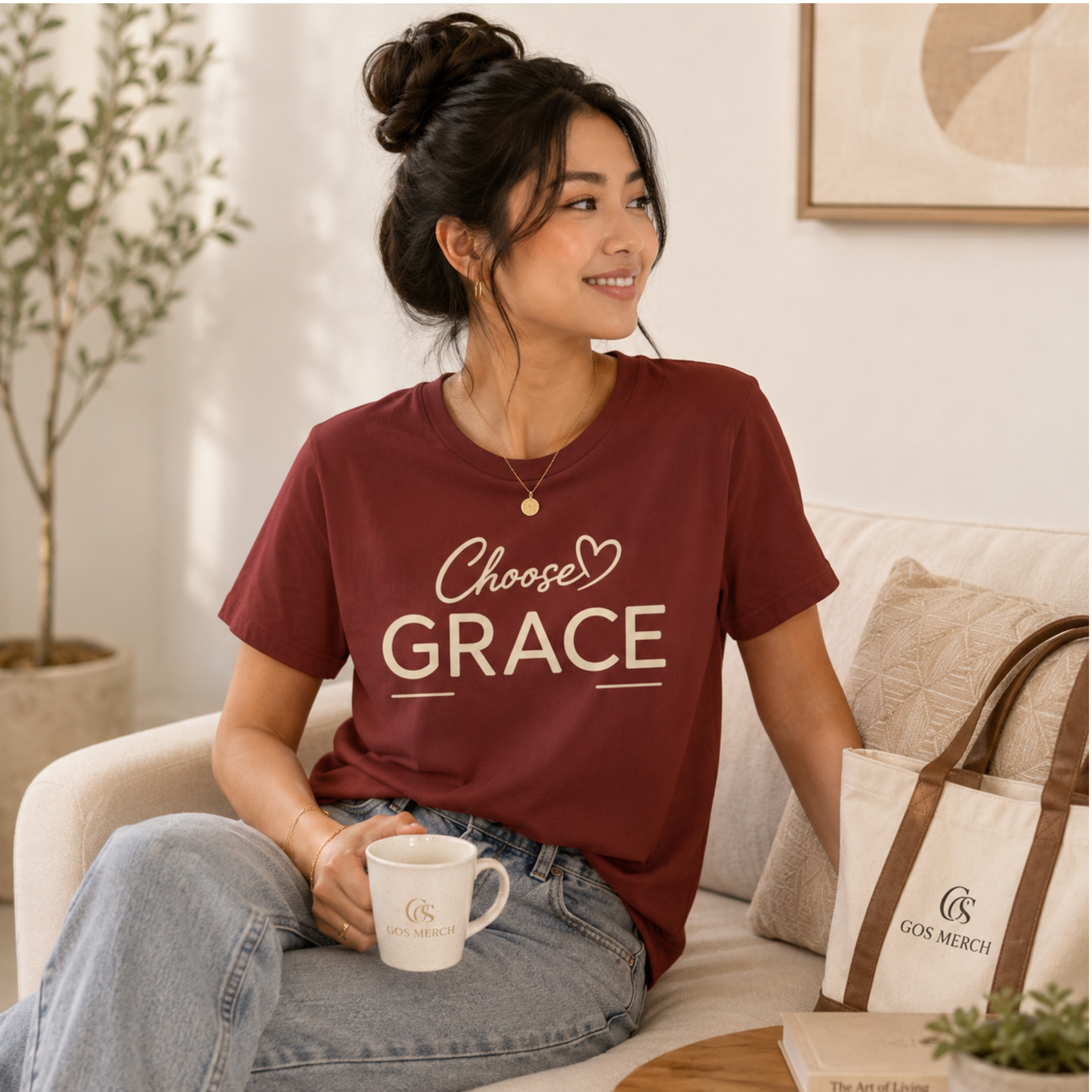 Choose Grace Christian T-Shirt | Signature Collection