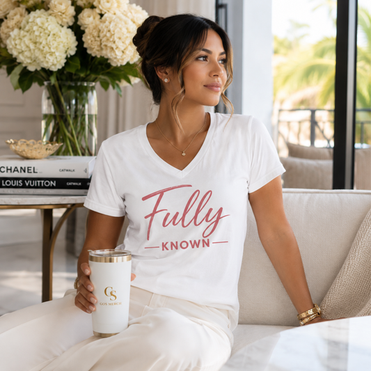 Fully Known V-Neck Tee