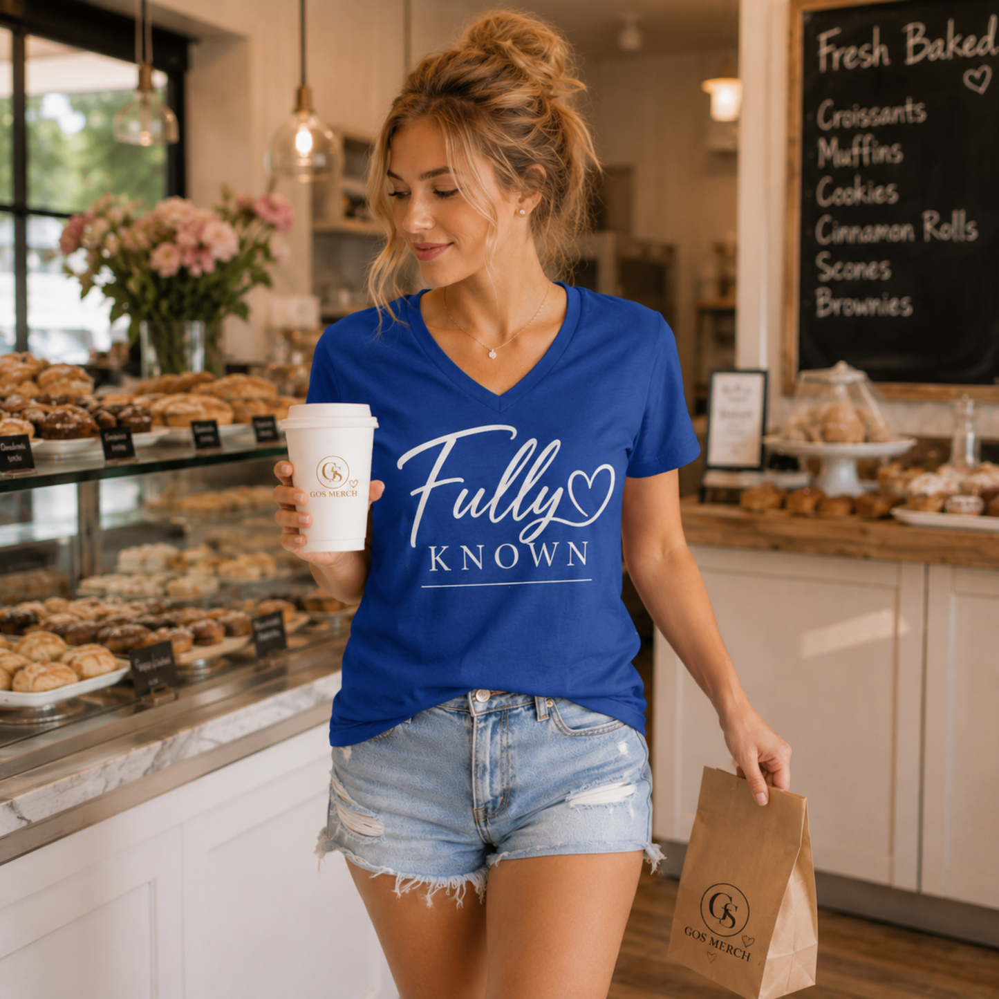Fully Known V-Neck Tee | Signature Collection