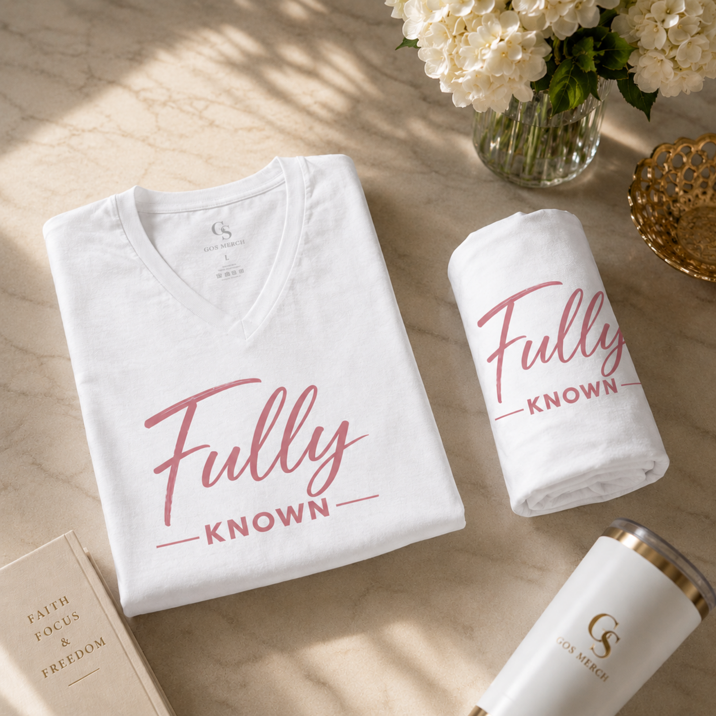 Fully Known V-Neck Tee | Signature Collection