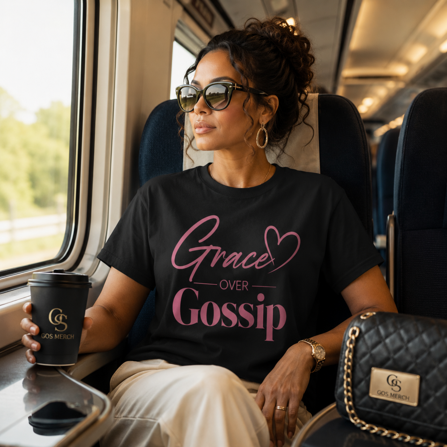 Grace Over Gossip Christian T-Shirt | Signature Collection