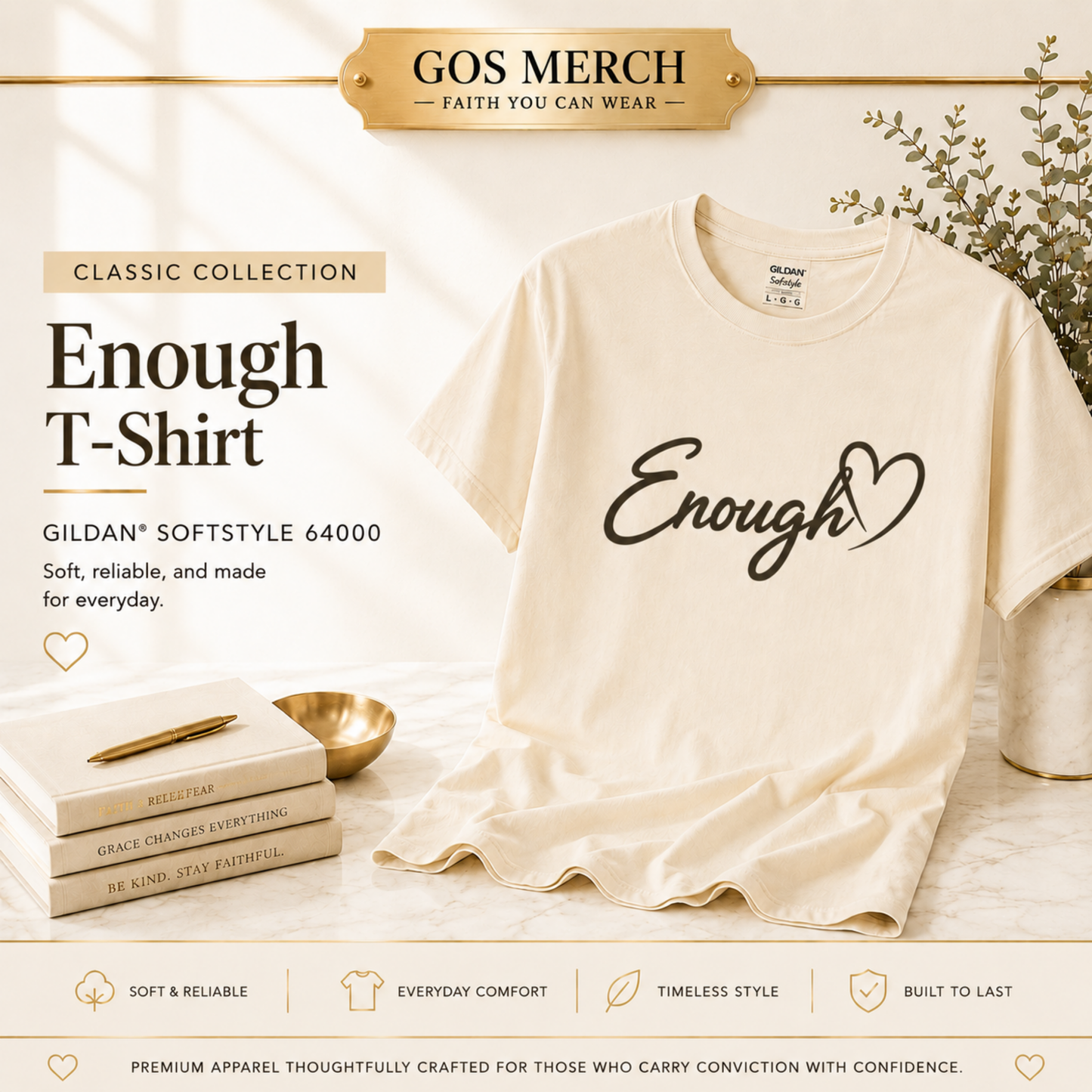 Enough Christian T-Shirt | Classic Collection