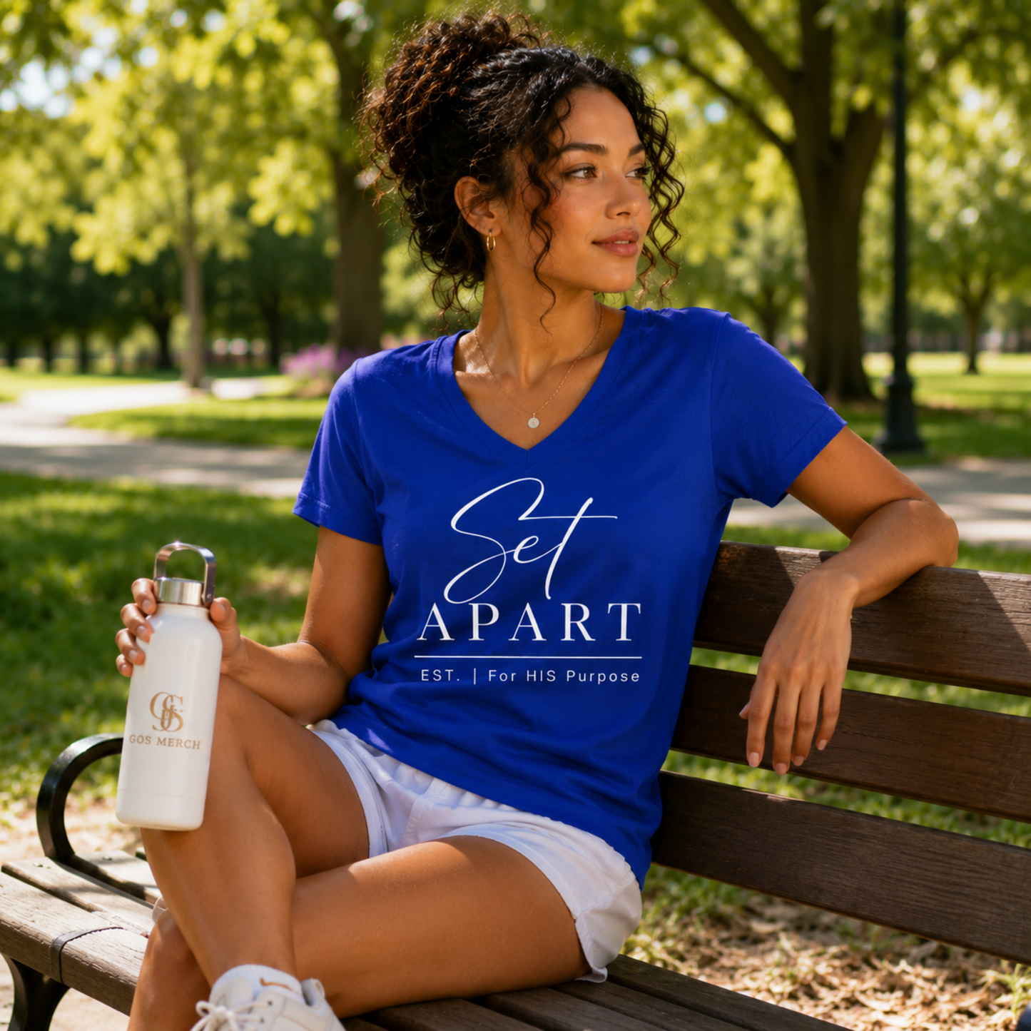 Set Apart Christian V-Neck T-Shirt