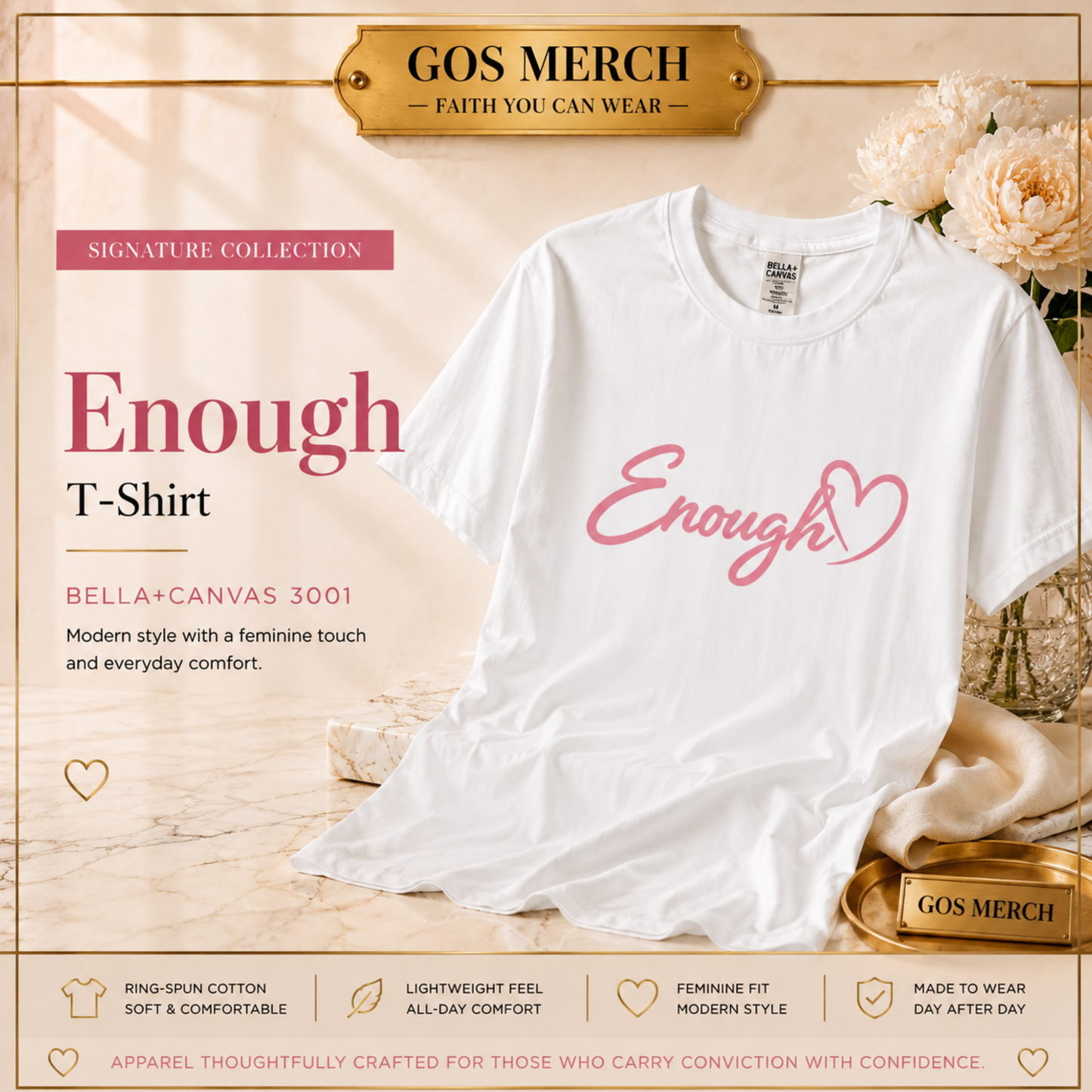 Enough Christian T-Shirt | Signature Collection