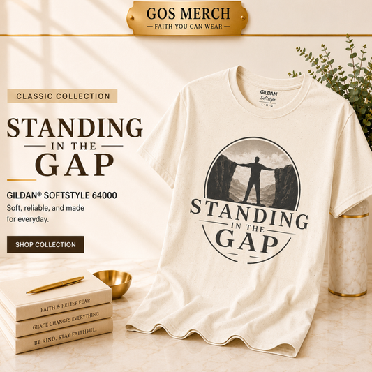 Standing in the Gap Christian T-Shirt | Classic Collection
