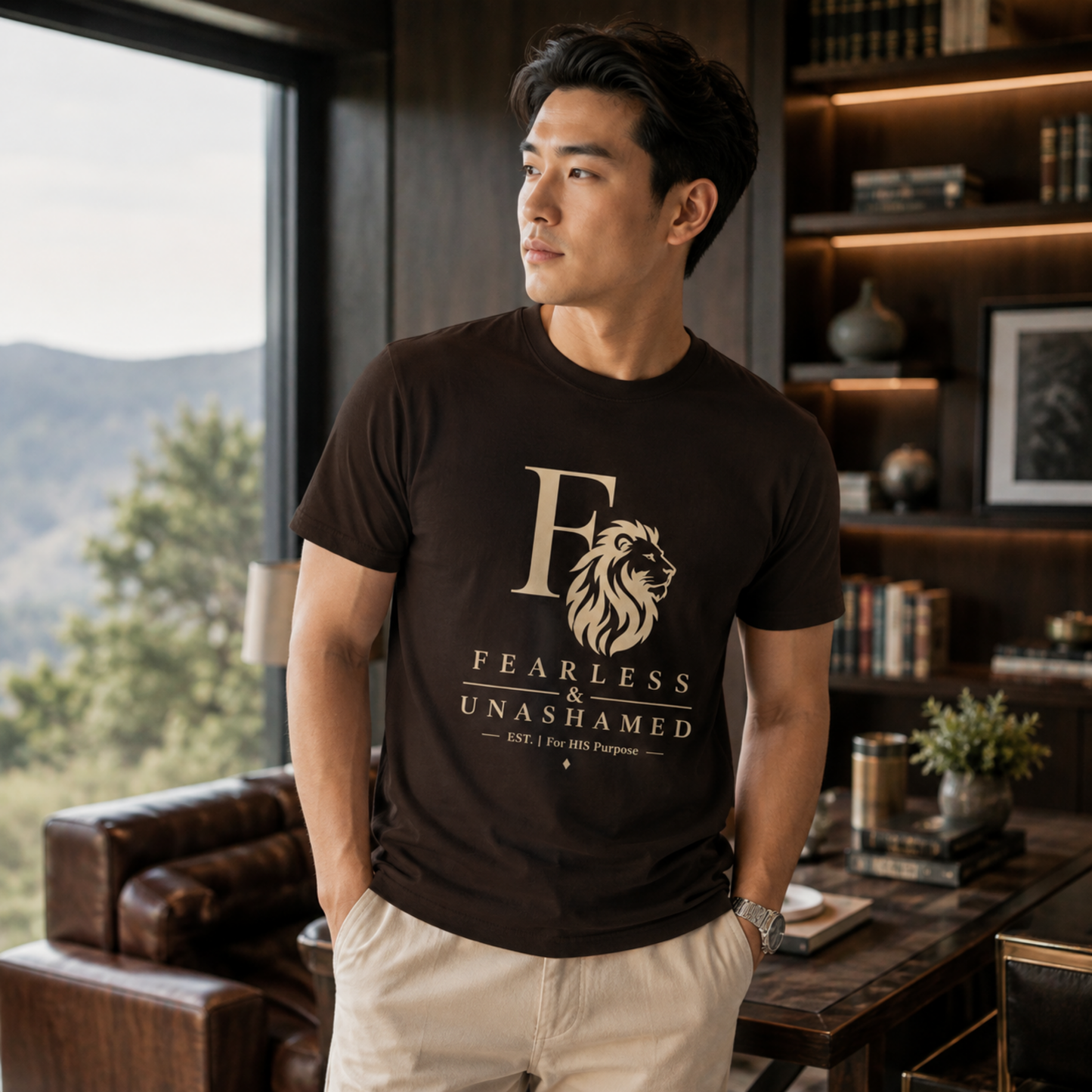 Fearless & Unashamed Christian T-Shirt | Classic Collection