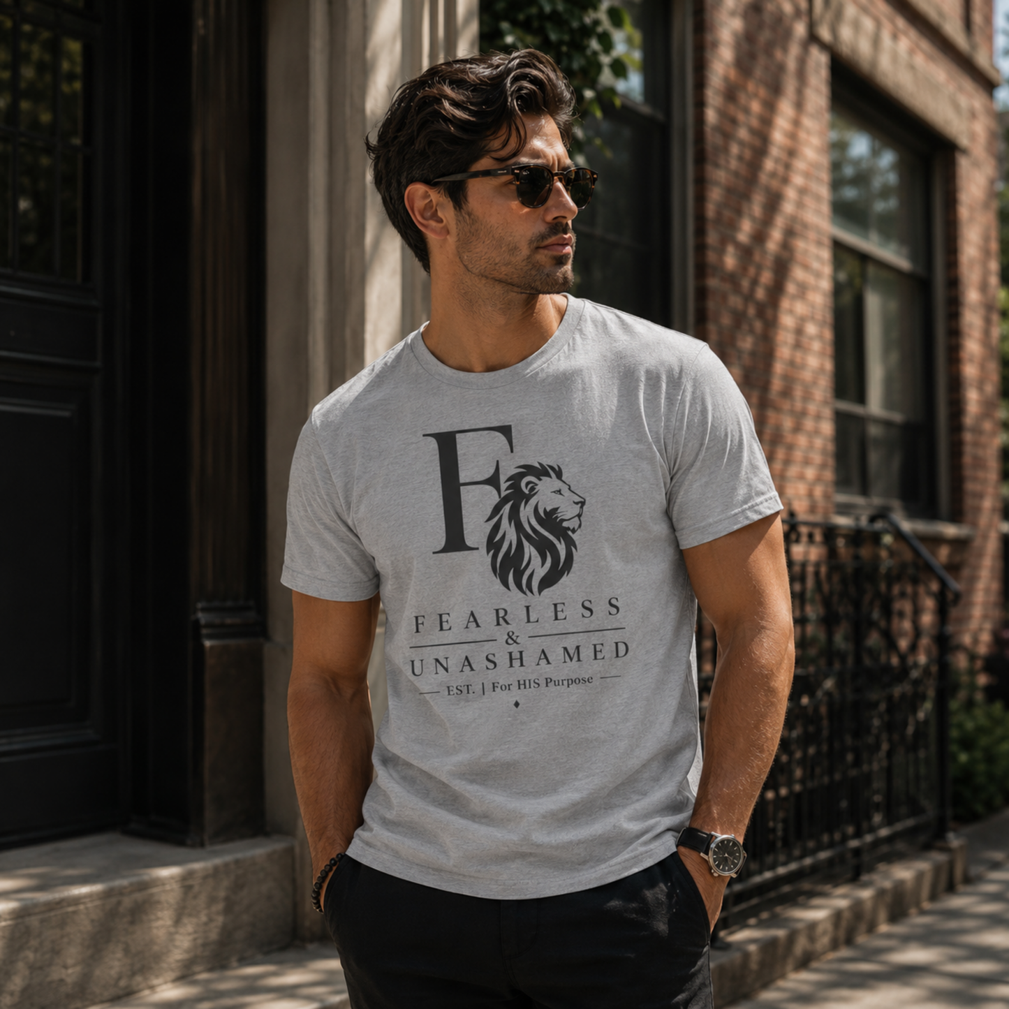 Fearless & Unashamed Christian T-Shirt | Classic Collection