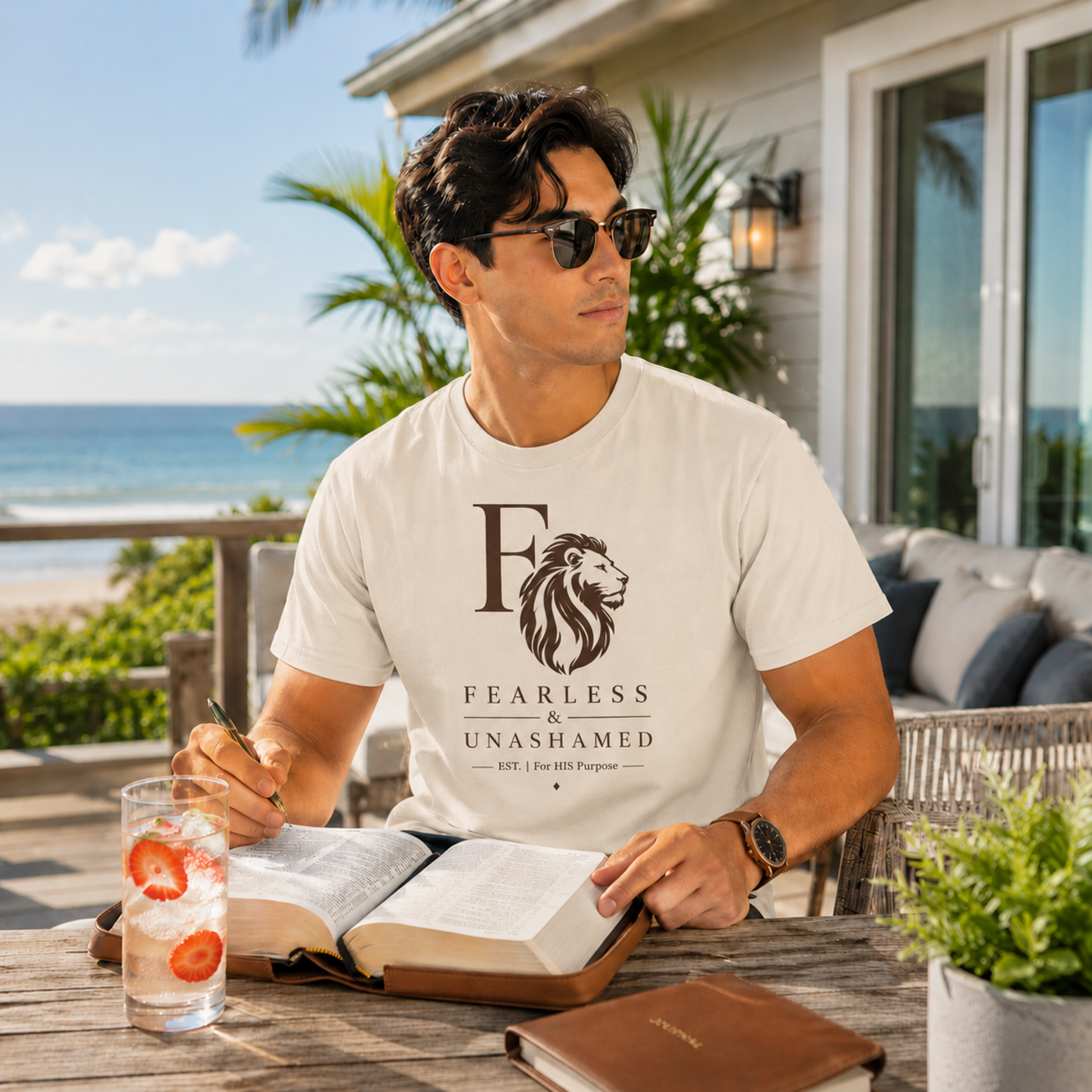 Fearless & Unashamed Christian T-Shirt | Classic Collection