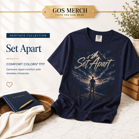 Set Apart Christian T-Shirt | Heritage Collection