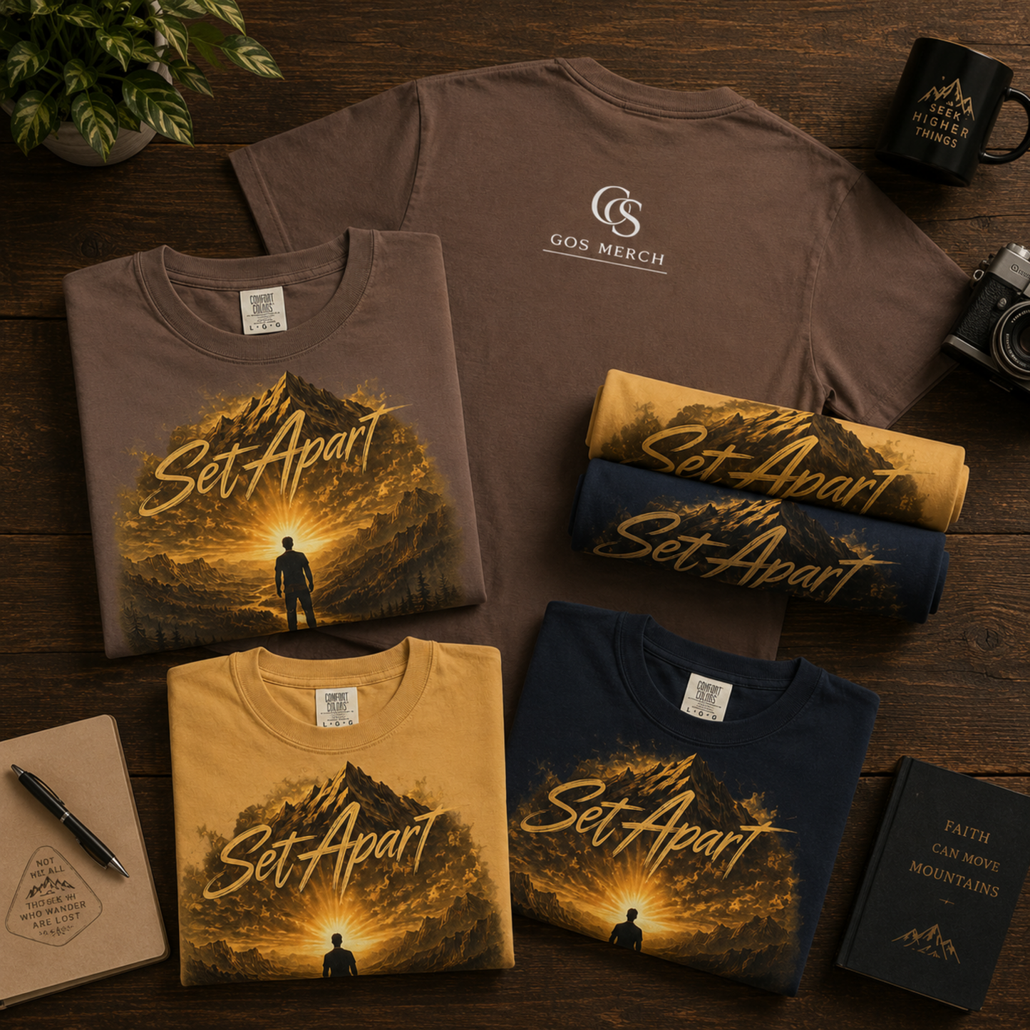 Set Apart Christian T-Shirt | Heritage Collection