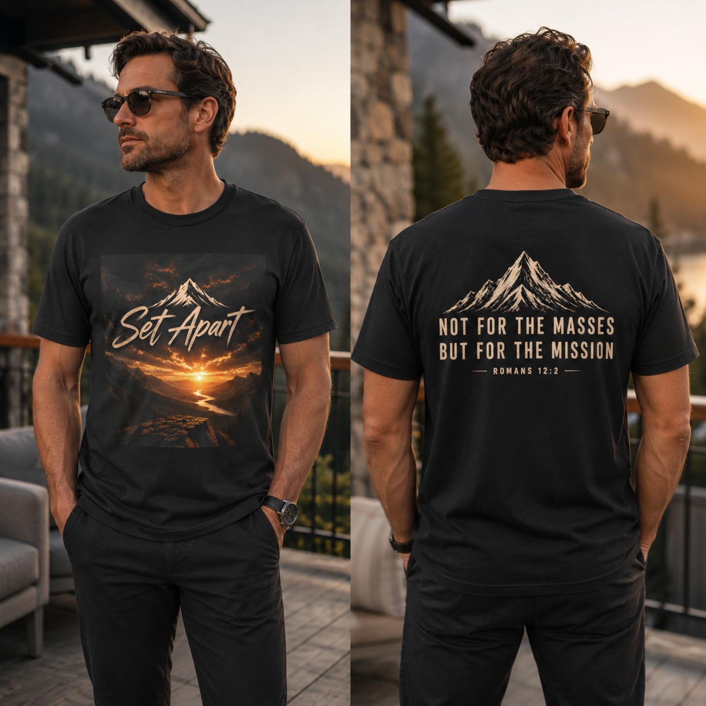Set Apart Christian T-Shirt | Heritage Collection