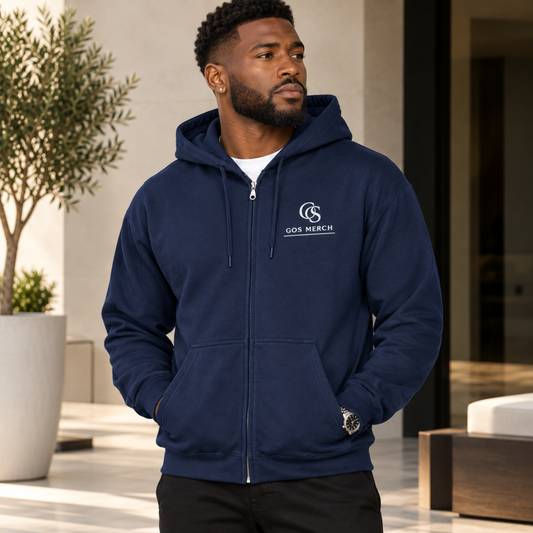 Zip Hoodie — 'Race for Life' Logo Full-Zip Hooded Sweatshirt