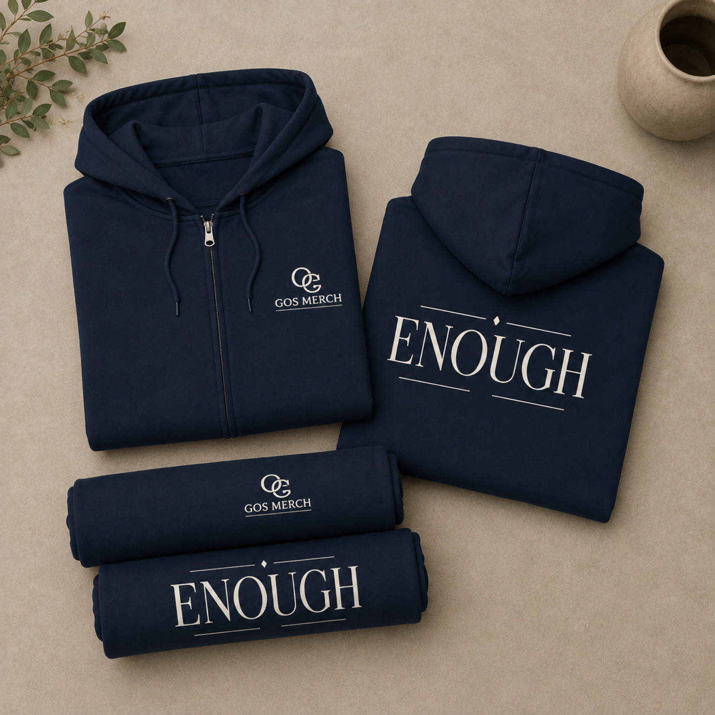 Zip Hoodie — 'Race for Life' Logo Full-Zip Hooded Sweatshirt