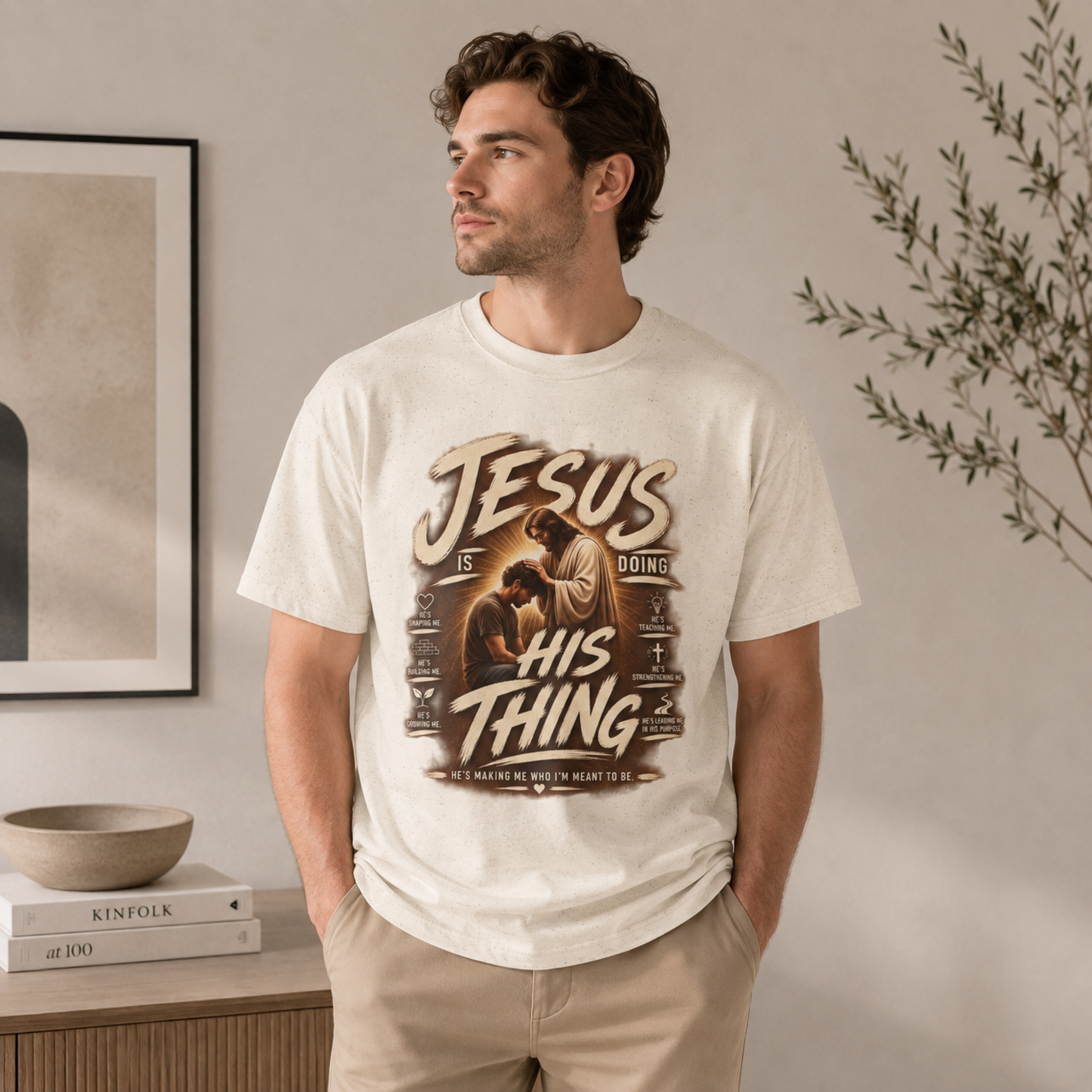 Jesus Is Doing His Thing T-Shirt — Inspirational Christian Faith Tee