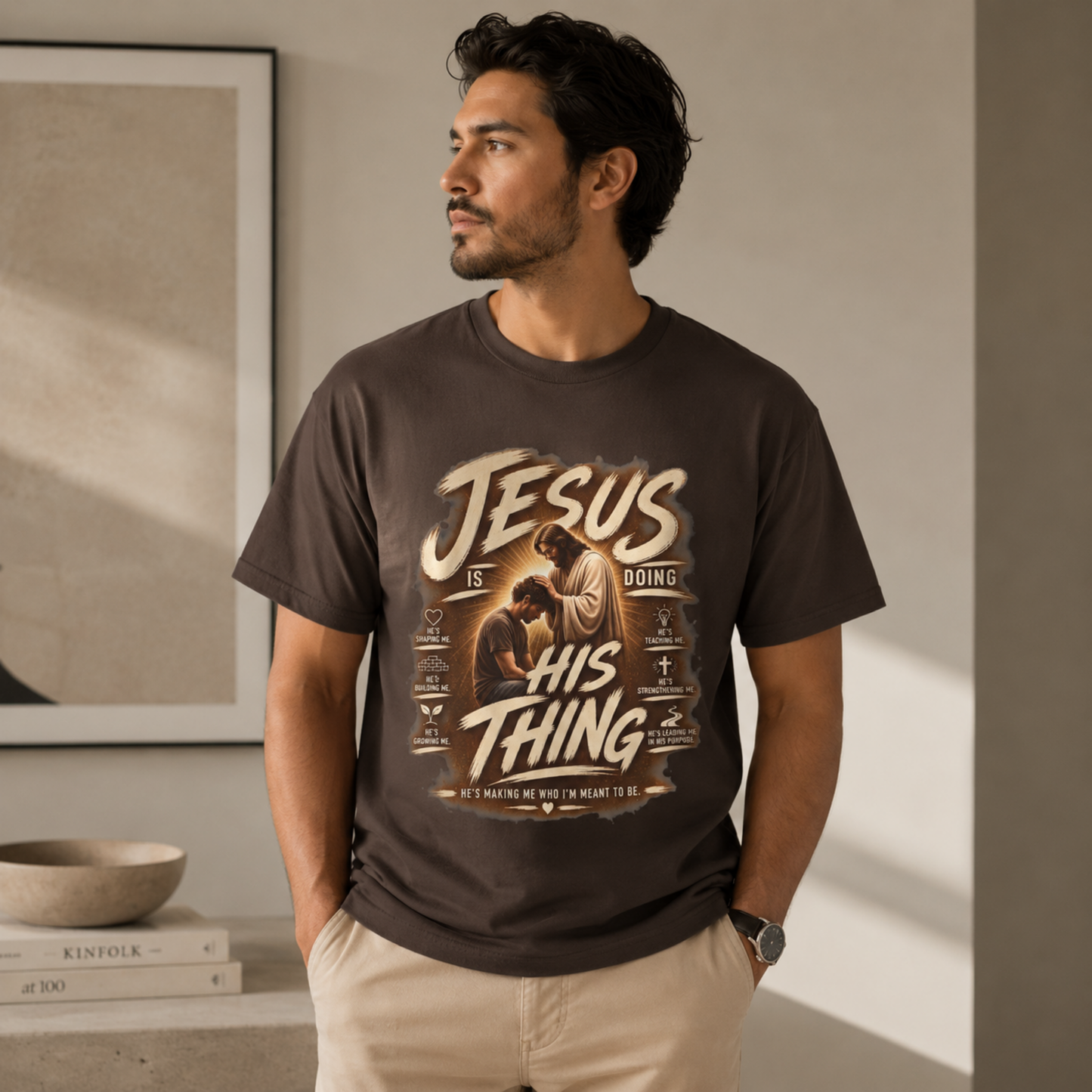 Jesus Is Doing His Thing T-Shirt — Inspirational Christian Faith Tee