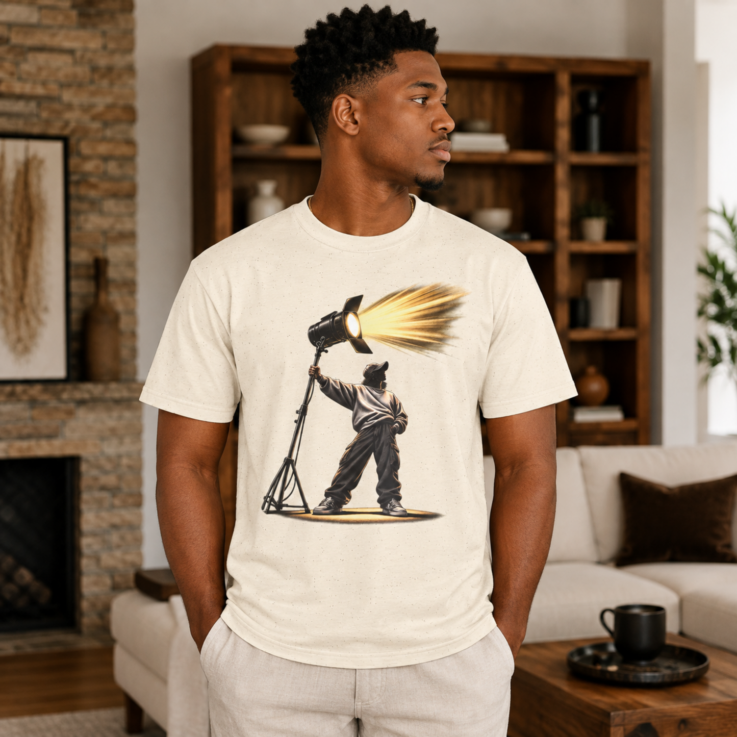 The Spotlight Is on Jesus Christian T-Shirt