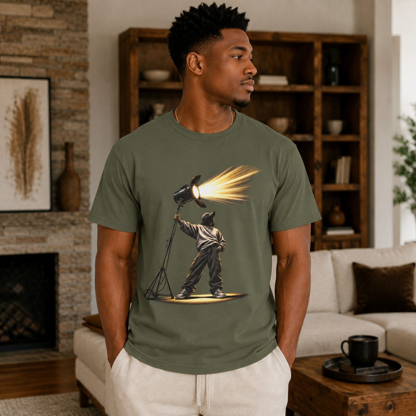 The Spotlight Is on Jesus Christian T-Shirt