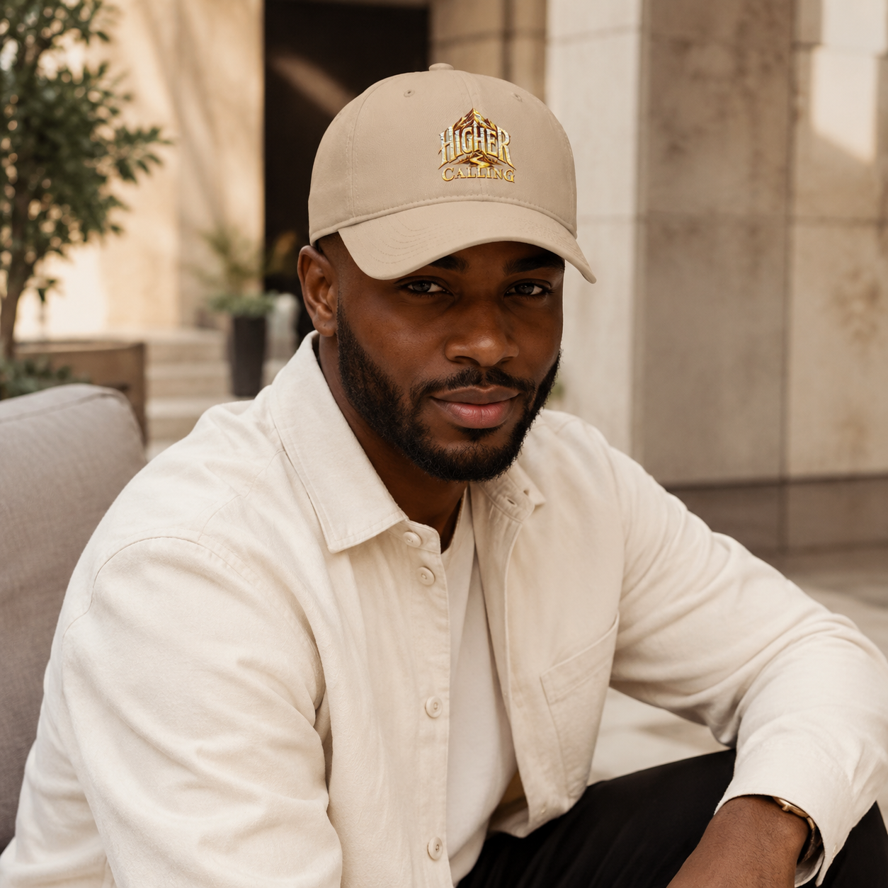 Higher Calling Embroidered Christian Baseball Cap
