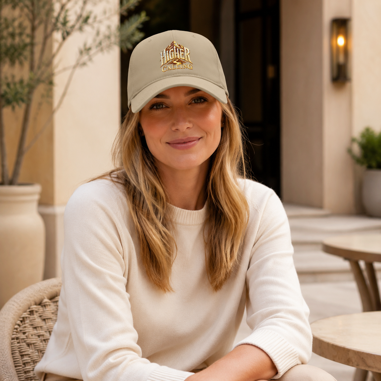 Higher Calling Embroidered Christian Baseball Cap