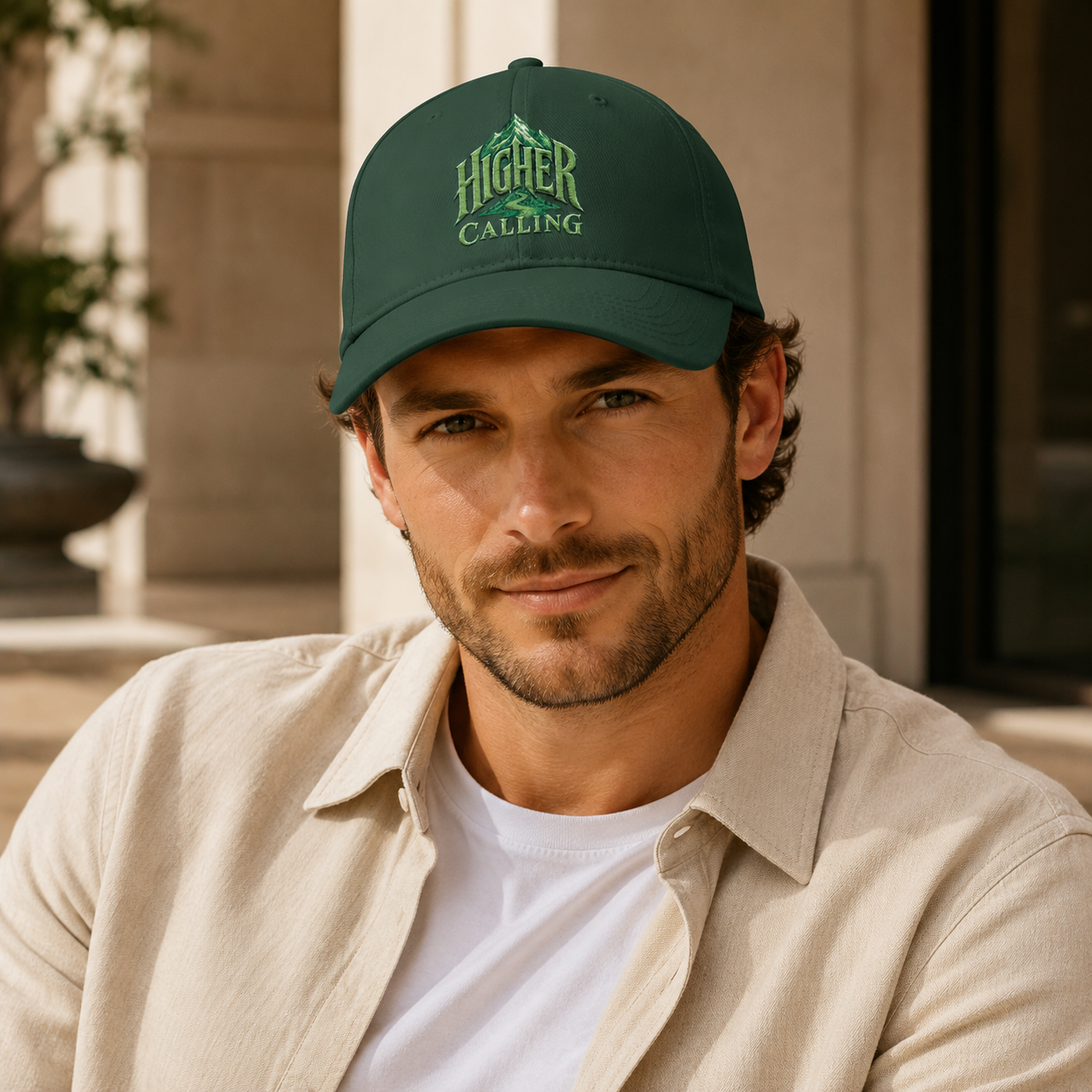 Higher Calling Embroidered Christian Baseball Cap