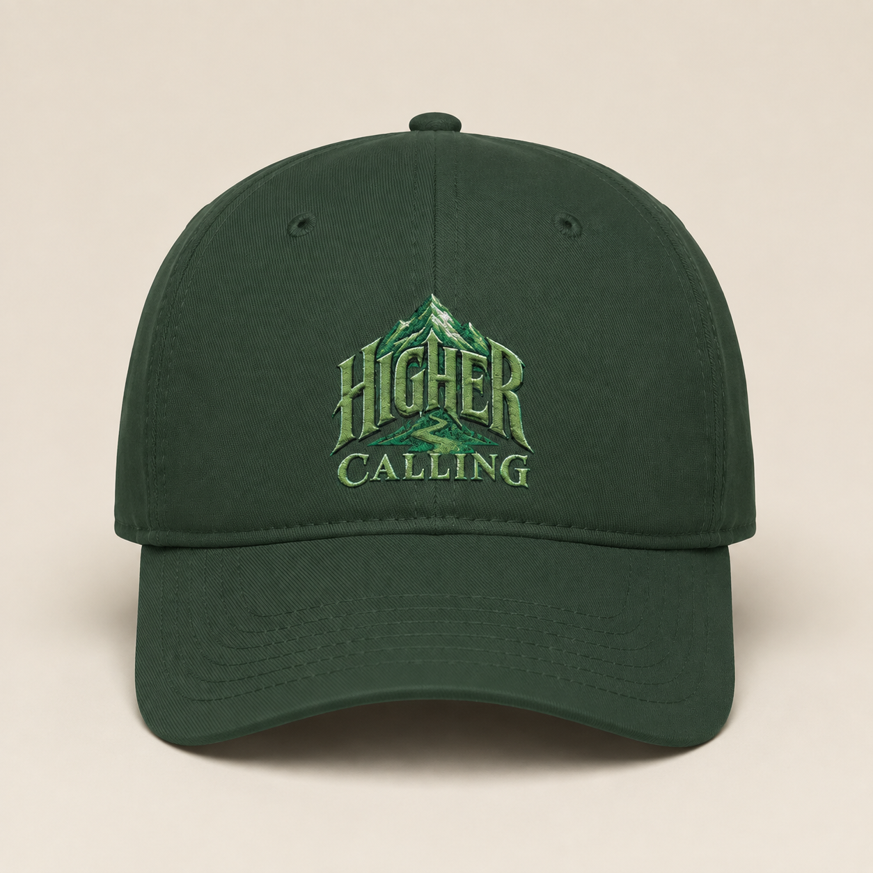 Higher Calling Embroidered Christian Baseball Cap