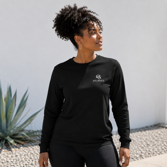 GOS MERCH Signature Long Sleeve Tee | Classic Cotton Essential