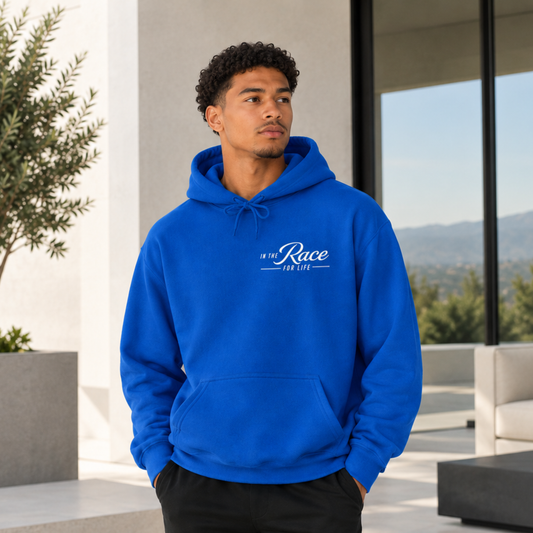 Race-Inspired Graphic Hoodie