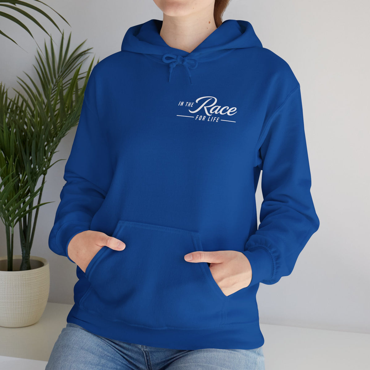 Race-Inspired Graphic Hoodie