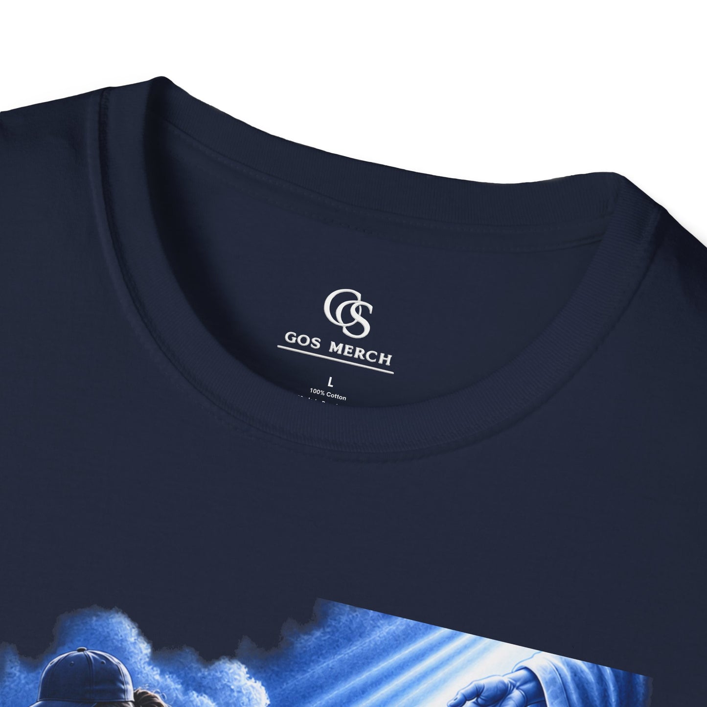 T‑Shirt — "The Battle Is HIS" Spiritual Guardian Graphic Tee