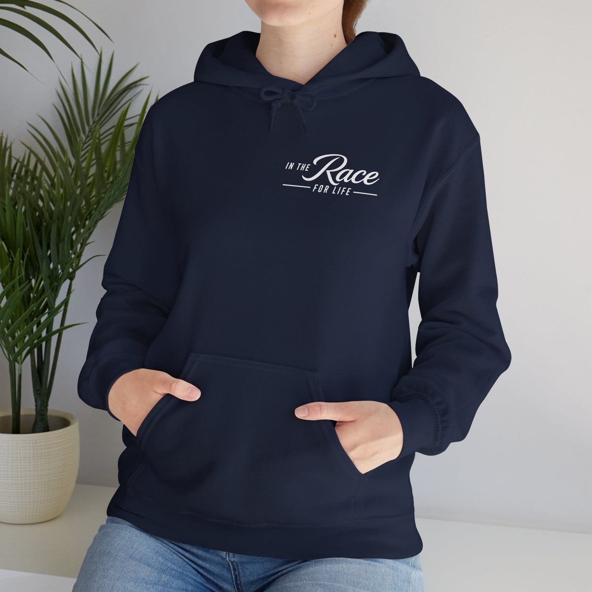Race-Inspired Graphic Hoodie