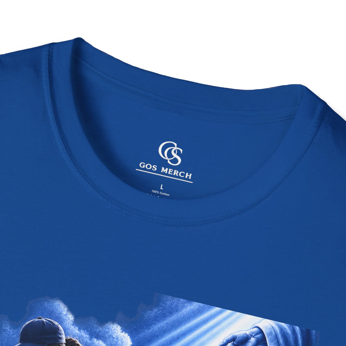 T‑Shirt — "The Battle Is HIS" Spiritual Guardian Graphic Tee